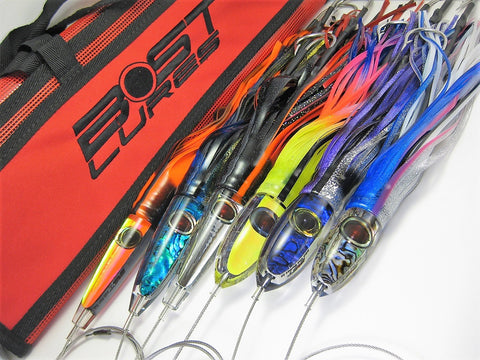Bost Rigged Medium Wahoo Lure 6 Pack – Bost Lures